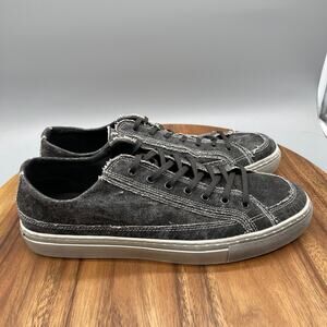 Nothing New Shoes Mens Size 12 M Black Recycled Sustainable Casual Sneakers